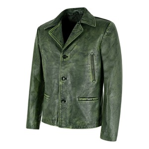Vestes en cuir personnalisées à votre propre design, mode streetwear, vestes en cuir pour hommes - Product Image 2