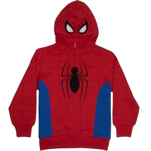 Vente en gros : Nouveau design – Sweat à capuche zippé en molleton bouclette avec imprimé motif araignée, respirant, idéal pour l'automne - Product Image 1