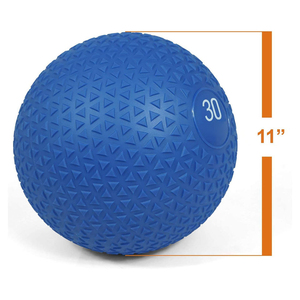 Ballon lesté antidérapant en caoutchouc/vinyle écologique pour le renforcement et l'entraînement du tronc - Product Image 5