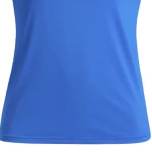 Women's Blue <b>Orange</b> Sleeve <b>Polo</b> Shirt Short Sleeve Printed Sportswear Top Comfortable Athletic Clothing for Golf Practice - Product Image 6