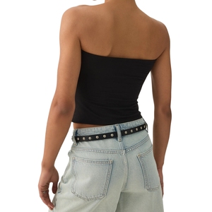 Camiseta sin mangas informal para mujer, personalizada, al por mayor, de tela suave y transpirable, de última moda, muy vendida, para yoga - Product Image 5