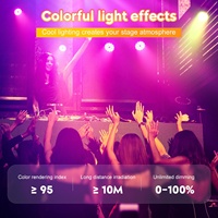 200W Par Can Light 18*10W RGBW 4IN1 Projecteur de lumière Led Par Effet Lumière de scène pour Party Club Disco Mariage