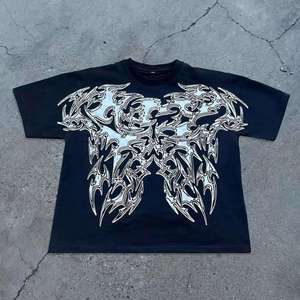 Camiseta Personalizada 100% Algodón con Logotipo Impreso, Camiseta con Impresión DTG, Etiquetas y Parches, Manga Corta para Hombre - Product Image 1