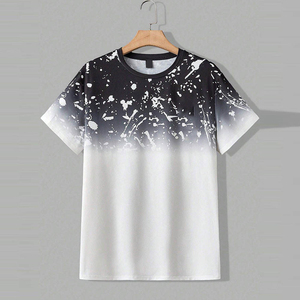Ensemble short et t-shirt à manches courtes pour homme, coupe classique, 100 % coton, écologique, avec logo personnalisé, sublimation, été - Product Image 5