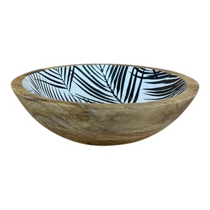 Tazón Cuadrado de Madera con Forma Única, Tazón Decorativo para Servir en la Mesa del Comedor, para Servir Frutas y Ensaladas en la Cocina, y para Regalo - Product Image 4