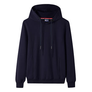 Sweat à capuche 370 g/m² personnalisé avec logo, lourd, uni, à manches longues, coupe classique, 100 % coton pour homme - Product Image 4