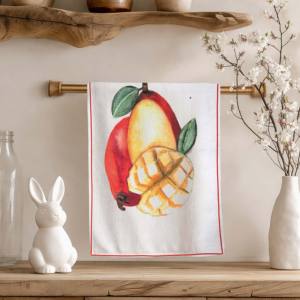 Serviettes de cuisine en toile de coton OEM à motifs imprimés accrocheurs, nouvelle arrivée, best-seller, en provenance d'Inde pour les acheteurs en gros - Product Image 1