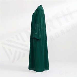 Abaya Musulmana, Todas las Tallas y Colores Disponibles, Nuevo Estilo, Vestido Islámico para Mujer, Ropa de Moda Personalizada al por Mayor - Product Image 3
