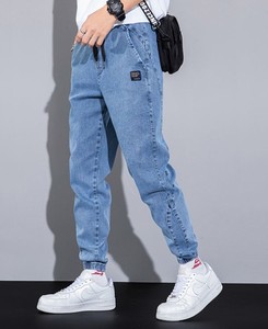 Venta Caliente: Jeans de Mezclilla para Hombre, Estilo Japonés, Lavado a la Piedra, Elásticos, Corte Recto y Ajustado, Venta al Por Mayor en Bangladesh - Product Image 6