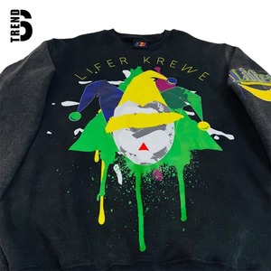 Sudadera de Hombre con Cuello Redondo, 100% Algodón, Gruesa, Personalizable con Logotipo por Transferencia Térmica, Venta al Por Mayor OEM - Product Image 3