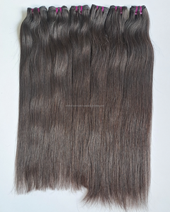 Extensions de cheveux ondulés naturels bruts cambodgiens en gros, 100% vierges, cuticules alignées, mèches de cheveux humains bouclés, fournisseur - Product Image 3