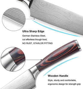 LEGACY BLADES Professional Damascus Steel Chef <b>Knife</b> Wood Handle Handmade Eco-Friendly Razor <b>Sharp</b> <b>Kitchen</b> <b>Knife</b> OEM Supplier - Product Image 3