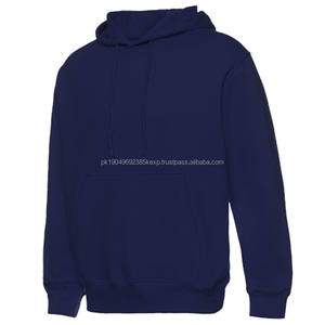 Sweat-shirt à capuche en molleton 100% coton OEM vierge personnalisable avec logo Sports d'hiver Vente en gros Solide - Product Image 4