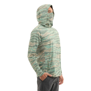 เสื้อตกปลาผู้ชาย UPF 50 ขายดีที่สุด รับสกรีนโลโก้ ดีไซน์ทันสมัย สำหรับกิจกรรมกลางแจ้ง ผ้าสี่ทิศทาง ยืดหยุ่น ระบายอากาศ แห้งเร็ว แบบสวม ลดราคา - Product Image 3