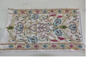 Tissu brodé élégant pour robes de créateurs et rideaux, dentelle française brodée pour tenues de mariée et de soirée - Product Image 2