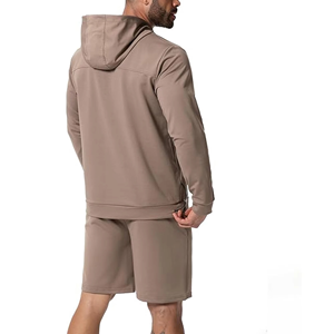 Ensembles pour hommes, vêtements d'extérieur, été, 2 pièces, chemise et short, logo personnalisé de haute qualité, ensemble de shorts pour hommes - Product Image 2
