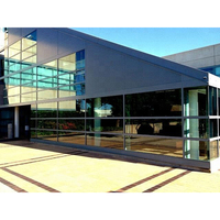 Sistem Dinding Tirai Aluminium Profil Dinding Tirai Kaca Eksterior Harga Per M2 Harga Dinding Kaca Rangka Aluminium Bangunan Eksterior