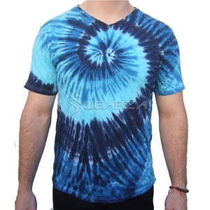 Muscle Fitted Gym Tie Dye T Shirt Camiseta de manga corta multicolor tie-dye Camiseta de Jersey tie-dye de calidad premium - Product Image 2