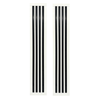 Diffuseur linéaire moderne en alliage d'aluminium réglable, grille de ventilation de plafond durable pour systèmes de ventilation CVC