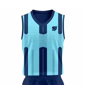 Uniforme de volley-ball en polyester léger, respirant, écologique et haute performance, tissu durable conçu pour les sports d'équipe actifs - Product Image 4