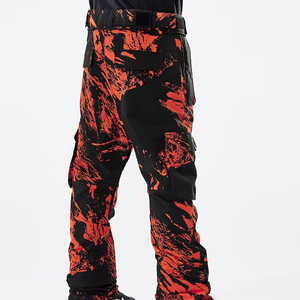 Pantalons de ski Polartec unisexes de haute qualité, personnalisés avec logo, taille plus, coupe-vent, imperméables, respirants, séchage rapide - Product Image 2