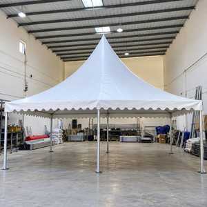 Nouvelle Tente Pagode Transparente en PVC avec Structure en Acier MS Enduit, Style Simple, Imperméable, pour Mariages, Expositions, Événements et Jardins en Extérieur - Product Image 4