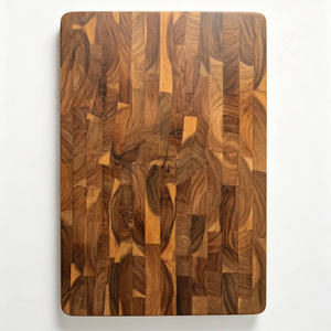 Planche à découper en bois d'acacia massif de qualité supérieure, extra large et épaisse, à grain de bois transversal, pour la cuisine (vente en gros) - Product Image 4