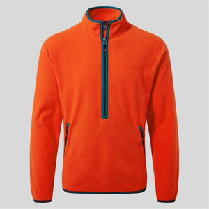 Veste polaire demi-zip pour homme, idéale pour l'extérieur, pull thermique léger en polaire pour l'hiver, sweat-shirt de randonnée pour homme - Product Image 5