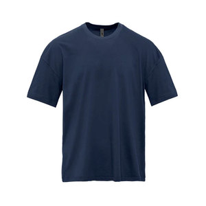 T-shirts unis pour hommes en modal ultra doux, col rond, coton et polyester, vente en gros - Product Image 5