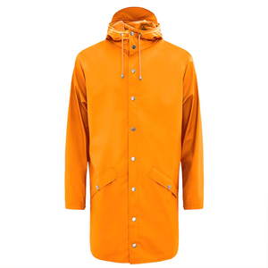 Manteau de pluie imperméable à capuche pour homme, style urbain, avec logo frontal, coupe classique, haute qualité, collection hiver 2025 - Product Image 4