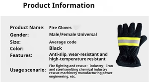 Ensemble de tenue de pompier, matériaux ignifuges, veste, pantalon, casque, gants - Product Image 4