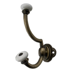 Solid Brass Multi-Purpose Modern <b>Wall</b> <b>Mounted</b> Self-Adhesive Hook for Hanging Towels and <b>Clothes</b> - Product Image 3