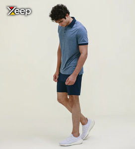 กางเกงขาสั้นผู้ชาย XEEP แบบลำลอง น้ำหนักเบา คุณภาพสูง แห้งเร็ว ระบายอากาศดี มีเชือกผูก ด้านหน้าถัก  บริการ OEM ระดับพรีเมียม - Product Image 1