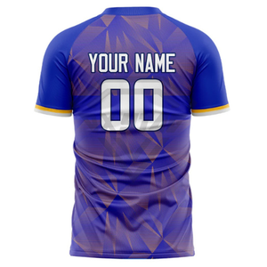 Expédition rapide, prix bas, impression par sublimation, maillot de foot pour homme, design et taille personnalisés, vêtements de foot pour les fans et les joueurs. - Product Image 1