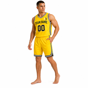 Uniforme de basketball de haute qualité conçu pour les équipes recherchant un confort respirant, une mobilité flexible et des performances durables OEM - Product Image 6