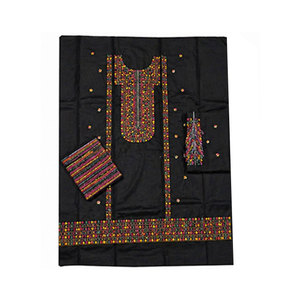 Conjunto de Salwar Kameez, Dupatta y Pantalones para Boda, Bordado en Morado, Transpirable, 100% Algodón, Ligero - Product Image 1