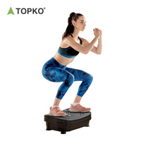 Plataforma Vibratoria de Alta Calidad TOPKO para Ejercicio de Cuerpo Completo, Máquina de Ejercicio para Gimnasio en Casa