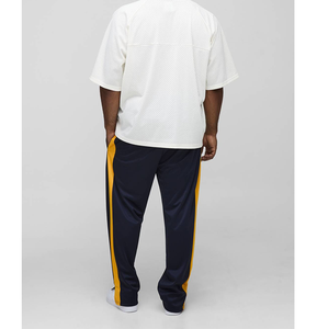 Pantalones Deportivos para Hombre con Paneles Laterales, 100% Poliéster, para Senderismo, Entrenamiento, Baloncesto, Calentamiento, Cómodos, con Dobladillo Abierto - Product Image 2