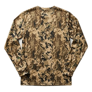 T-shirt tactique à manches longues en toile à séchage rapide pour l'été, à motifs floraux, unisexe, pour la chasse et la pêche - Product Image 4