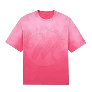Camiseta de Moda con Efecto Desgastado por el Sol, Atuendo Informal, Camiseta Transpirable con Efecto Desgastado por el Sol - Product Image 2
