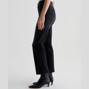 Jeans larges et ajustés pour femmes, taille haute, écologiques, respirants, en denim, coupe droite, vente en gros personnalisée, OEM, style baggy - Product Image 4