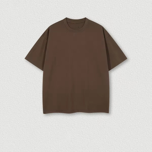เสื้อยืดแขนสั้นผู้ชาย แบรนด์ดีไซเนอร์สุดหรู ผ้าคอตตอน 100% หนัก 320 กรัม พิมพ์ลายคุณภาพสูง ขายดี รุ่นใหม่ รับสกรีนโลโก้ - Product Image 6