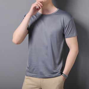 เสื้อยืดแห้งเร็วราคาโรงงานบังกลาเทศจีน เสื้อยืดตาข่ายโพลีเอสเตอร์ผู้ชาย เสื้อยืดผ้าไหมน้ำแข็ง เสื้อยืดระบายอากาศ เสื้อยืดซับเหงื่อ - Product Image 4