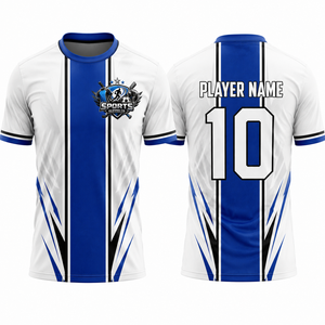Nueva Camiseta de Fútbol Personalizada, Premium, de Poliéster, Absorbente de Humedad, Sublimada, para Clubes - Product Image 1