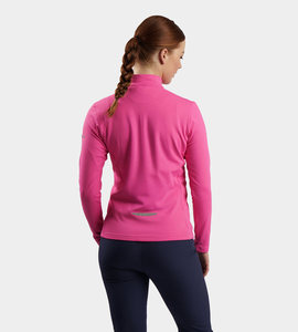 Veste de golf pour femme à col montant et fermeture éclair, imperméable et coupe-vent, idéale pour la course, le golf, la randonnée et les activités de plein air - Product Image 2