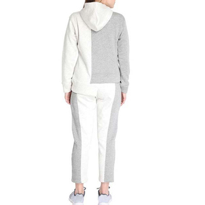 Conjunto Deportivo de 2 Piezas para Mujer, Sudadera con Cierre y Manga Corta, Pantalones Anchos por Encima de la Rodilla, 100% Algodón - Product Image 1