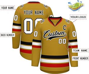 Maillots de hockey sur glace sublimés personnalisés professionnels – Nouveaux uniformes sur mesure pour joueurs de hockey sur glace - Product Image 4