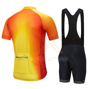 Uniforme de Ciclismo de Poliéster y Spandex Ligero y Transpirable en Contraste de Color, Nuevo y Más Vendido - Product Image 2