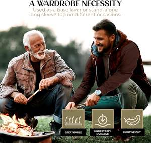 Camiseta Térmica de Manga Larga - Tejido Waffle 100% Algodón de Alto Gramaje - Product Image 6