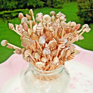 ไม้เสียบเปลือกหอยไม้ไผ่หลายชนิดอุปกรณ์สำหรับเครื่องดื่ม - Product Image 6